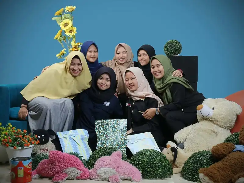 Foto wisuda di Studio Cilimus - momen prestasi